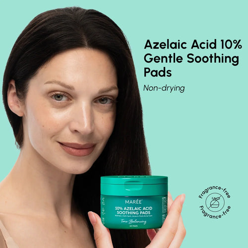 Azelaic Acid Soothing Pads | Radiance-Boosting Toner Pads for Even Skin Tone